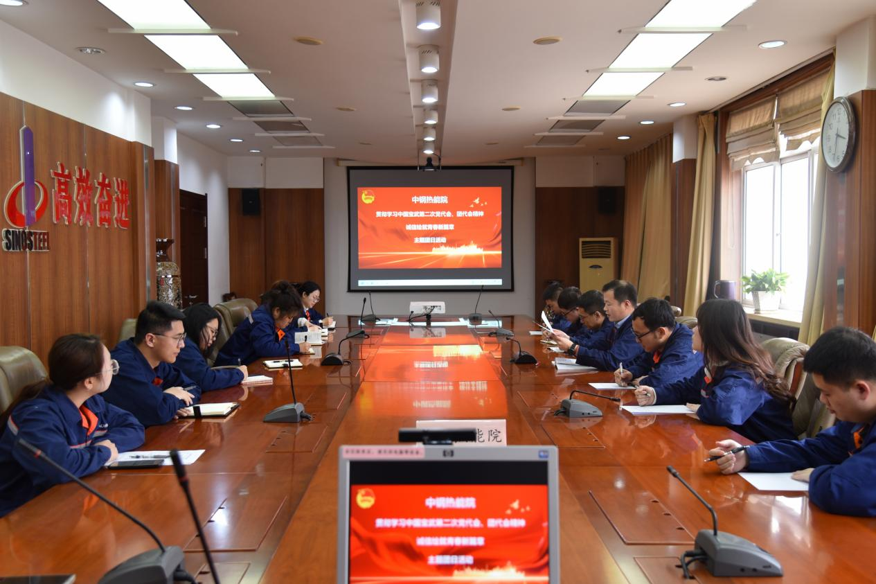 以誠信為筆，共繪高質(zhì)量發(fā)展青春畫卷——中鋼熱能院團委開展主題團日活動